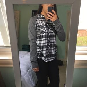 Zumiez Flannel Sweatshirt